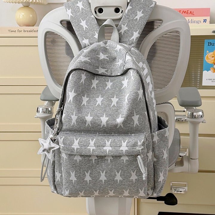 Casual Star Print Backpack Stornfield