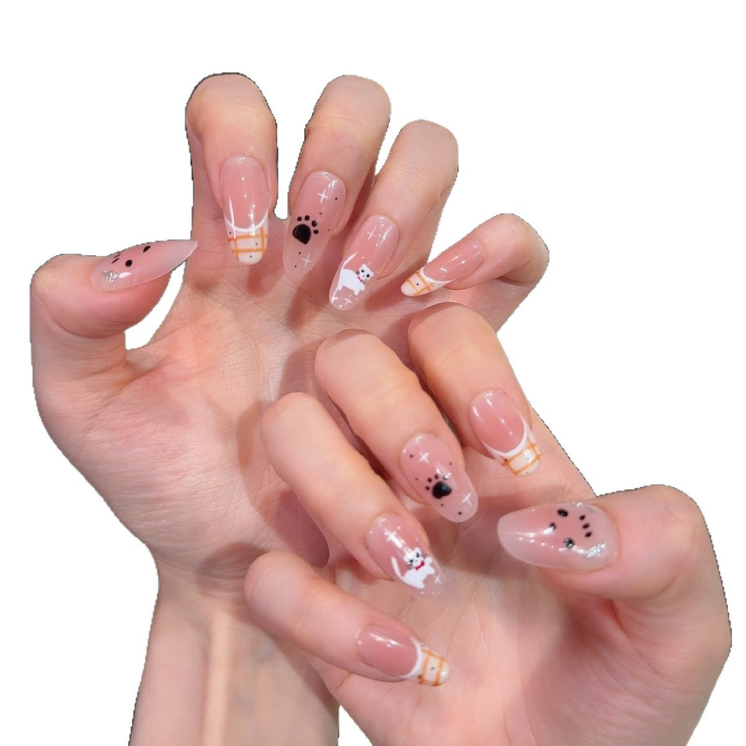 Playful Themed Press-On Nail Set Stornfield