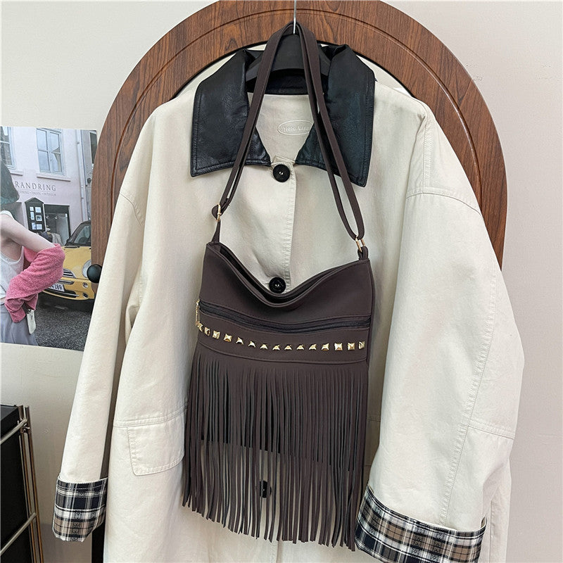 Stylish Fringe Crossbody Bag Stornfield