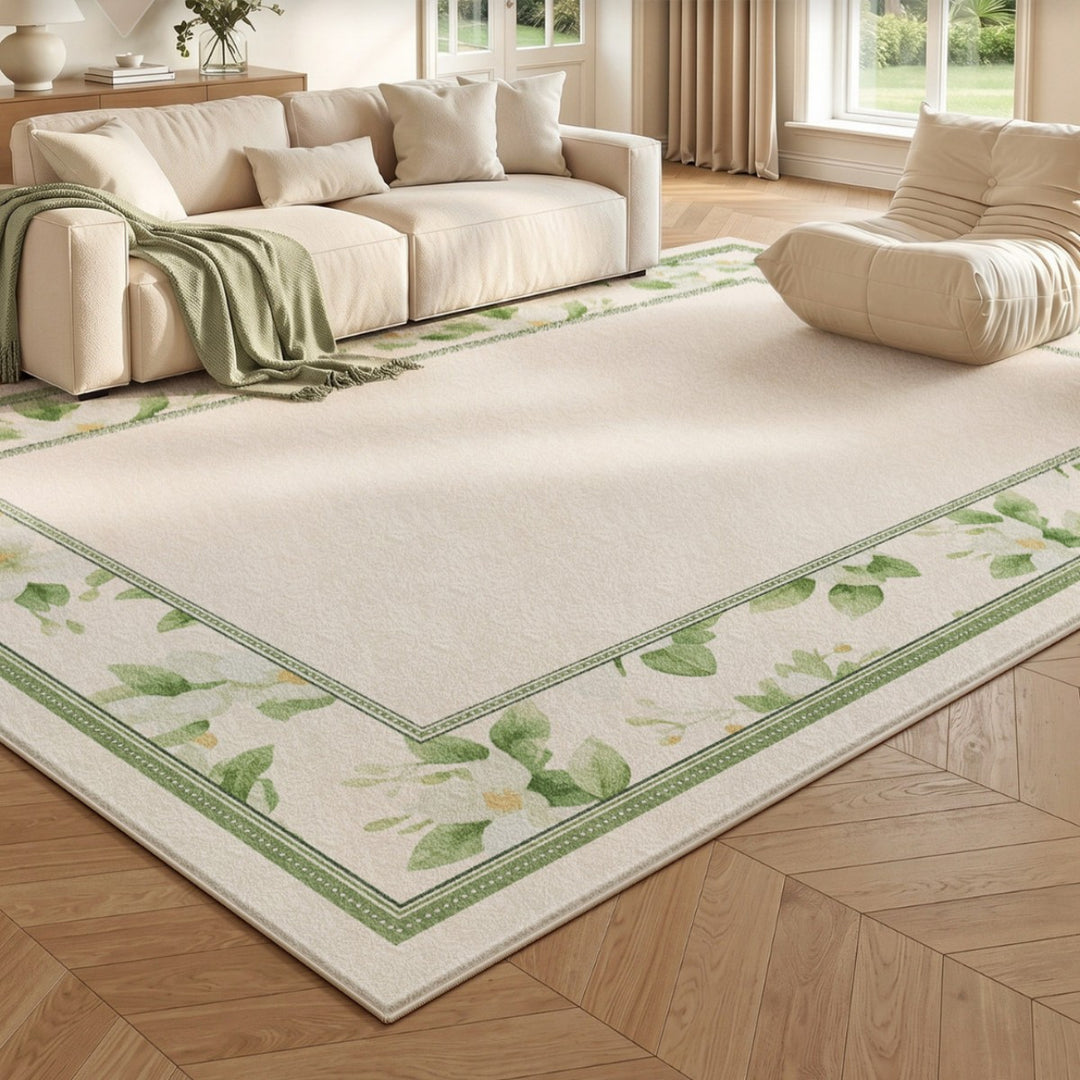 Floral Pattern Decorative Area Rug