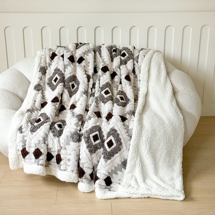 Luxurious Plush Fleece Throw Blanket
