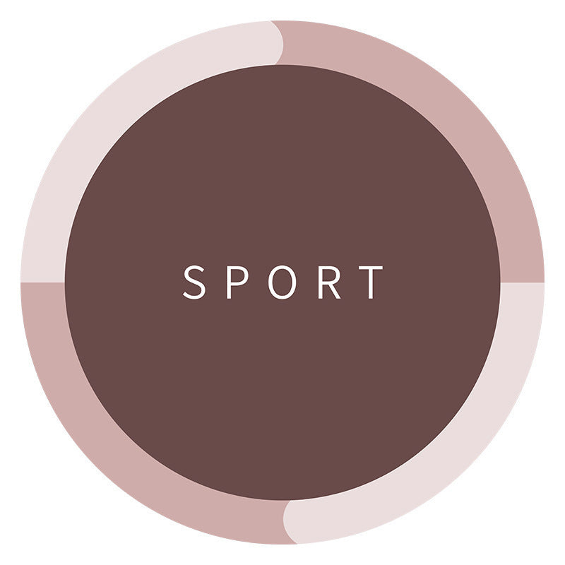 Abstract Sports-Themed Area Mat Stornfield