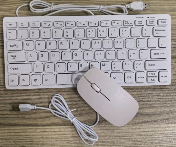 Flat USB keyboard with quiet keystrokes Stornfield