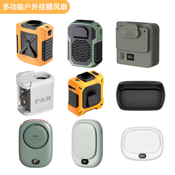 Unisex Portable Rechargeable Clip-On Battery Pack Stornfield