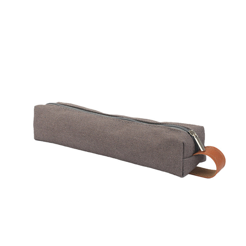 Minimalist Canvas Pencil Case