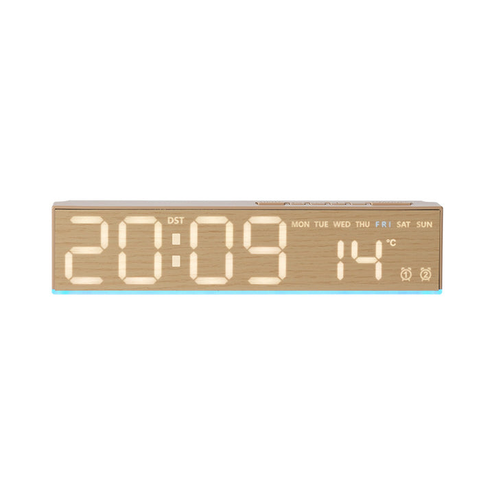 Digital alarm clock with temperature sensor and week display Stornfield