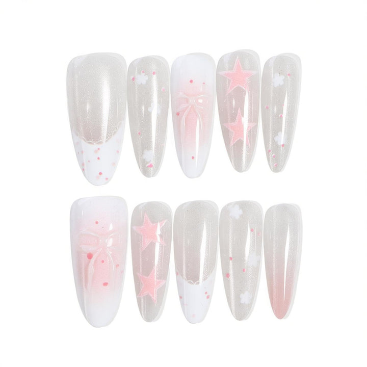 Premium Press-On Nail Art Set Stornfield