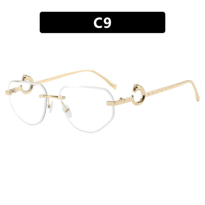 Women's trendy chic sunglasses in modern design with delicate metal frame Stornfield