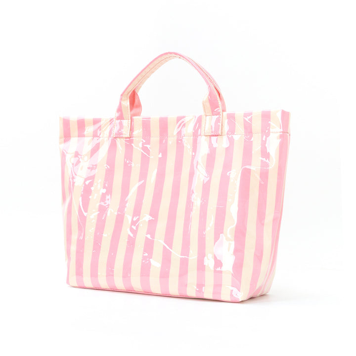 Beach bag with colorful check pattern and water-repellent coating Stornfield