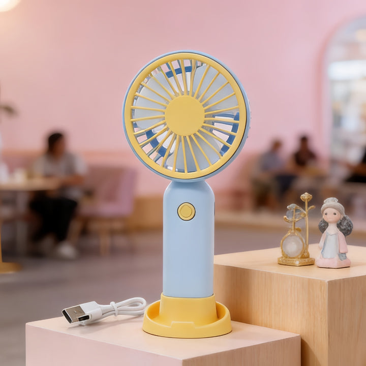 Women Portable USB Hand Fan with Flexibility Stornfield