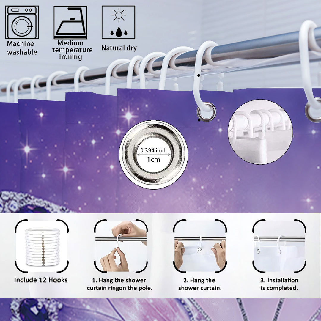 Bunny-Themed Digital Bathroom Decor Set Stornfield