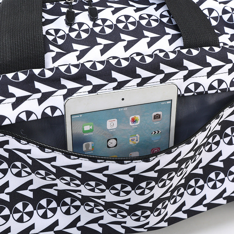 Stylish Patterned Weekend Duffle Bag Stornfield