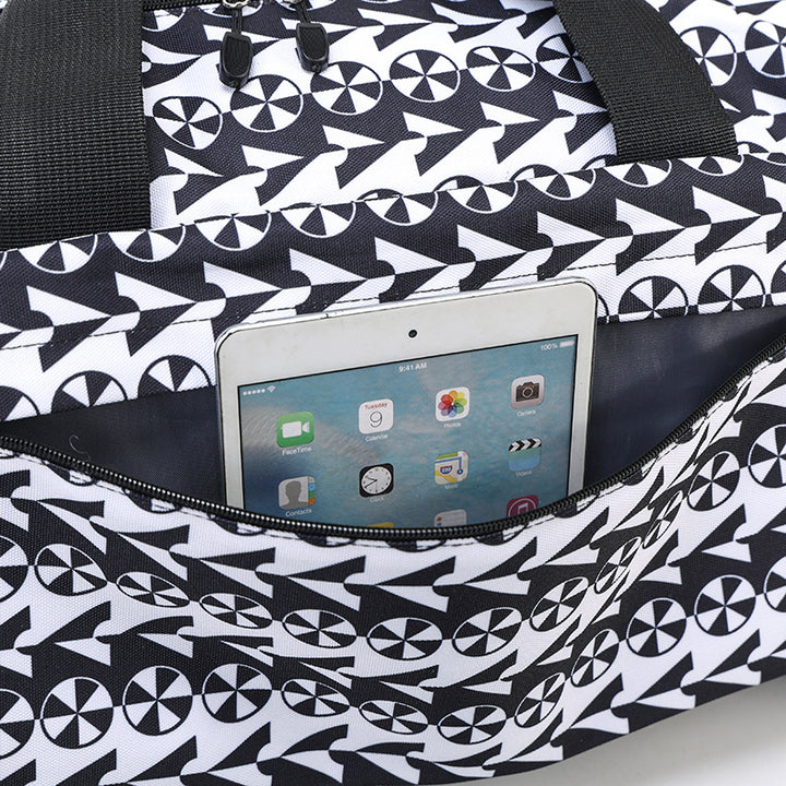 Stylish Patterned Weekend Duffle Bag Stornfield