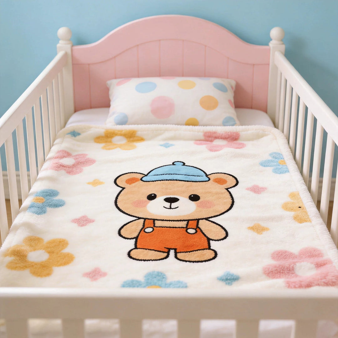 Children's cuddly blanket with animal motif Stornfield