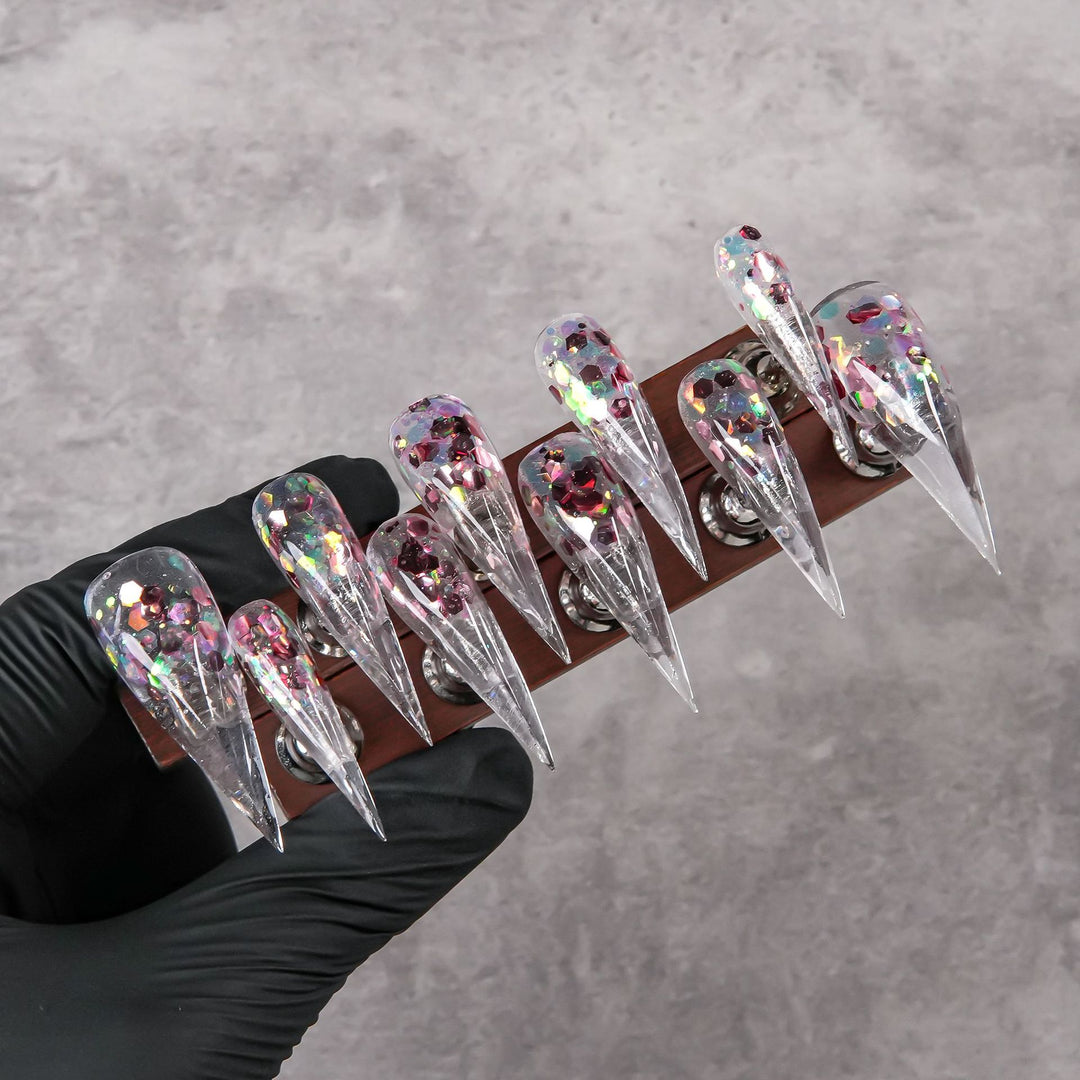 Glamorous Stiletto Press-On Nail Tips Set
