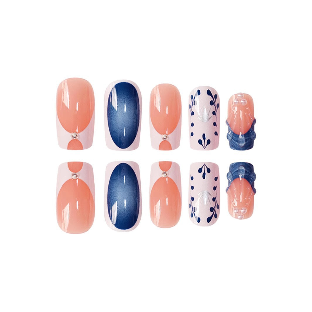 Artistic Acrylic Nail Art Extensions Stornfield