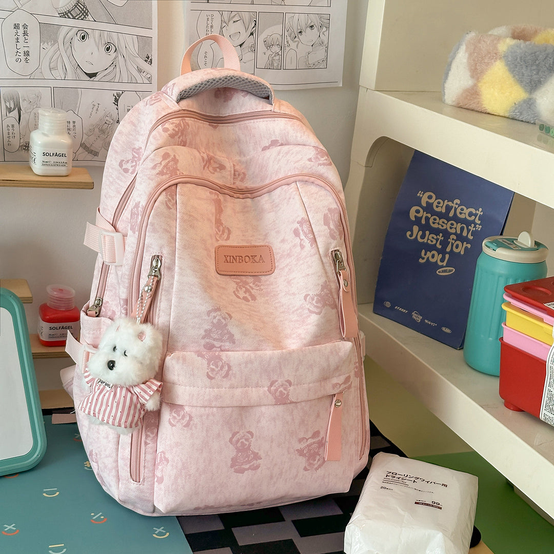 Whimsical Cartoon-Themed Backpack Stornfield