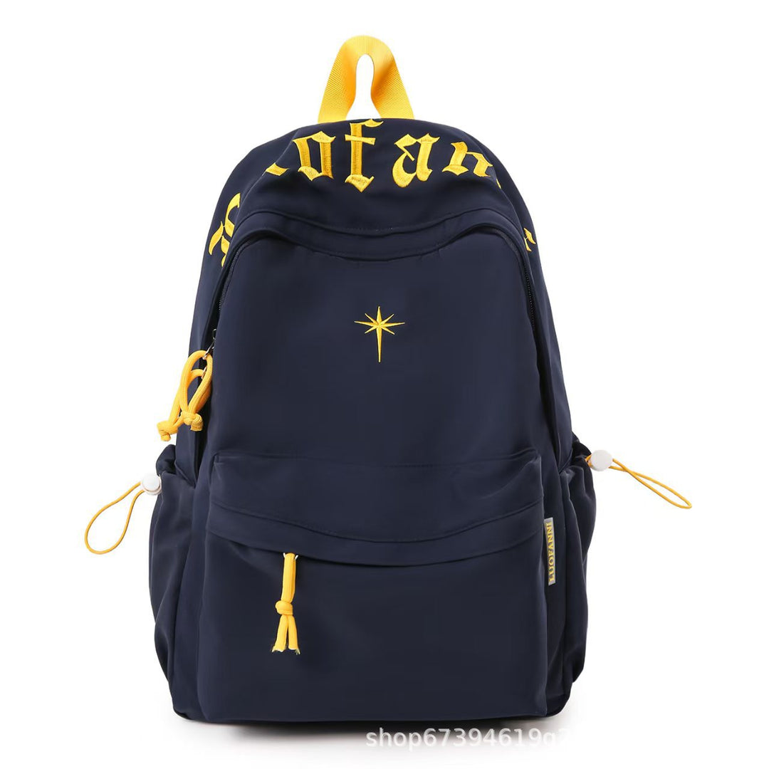 Fashion-Forward Embroidered Backpack Stornfield