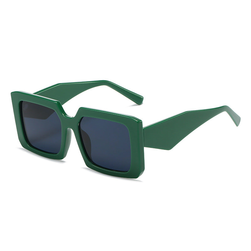 Women’s Geometric Sunglasses with Wide Frame Stornfield