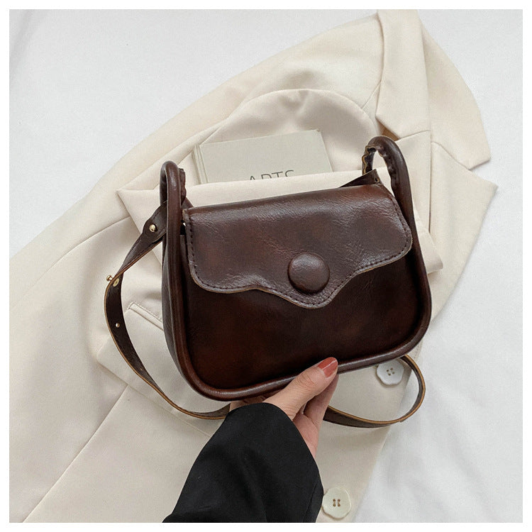 Retro Minimalist Crossbody Bag