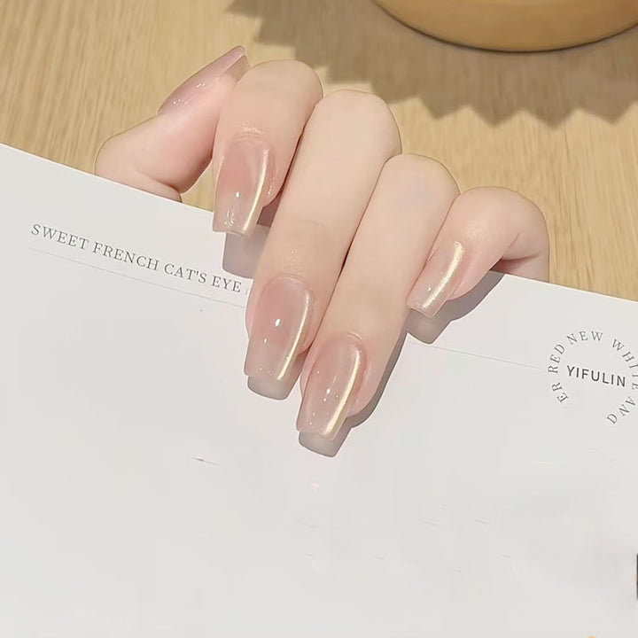 Whimsical Bear-Themed Press-On Nail Art Kit Stornfield
