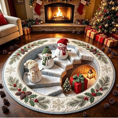 3D Eye-Themed Area Rug for Home Decor