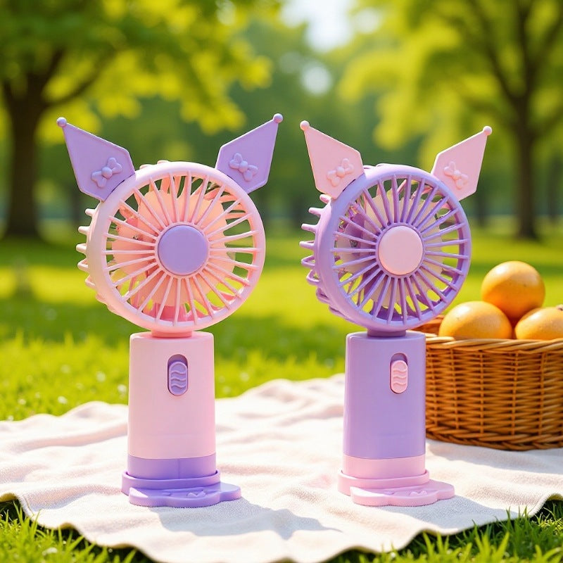 Unisex portable hand fan in playful animal design Stornfield
