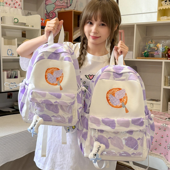 Playful Illustrated Lightweight Backpack Stornfield