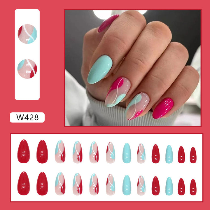 Artificial Nail Set with Modern Design