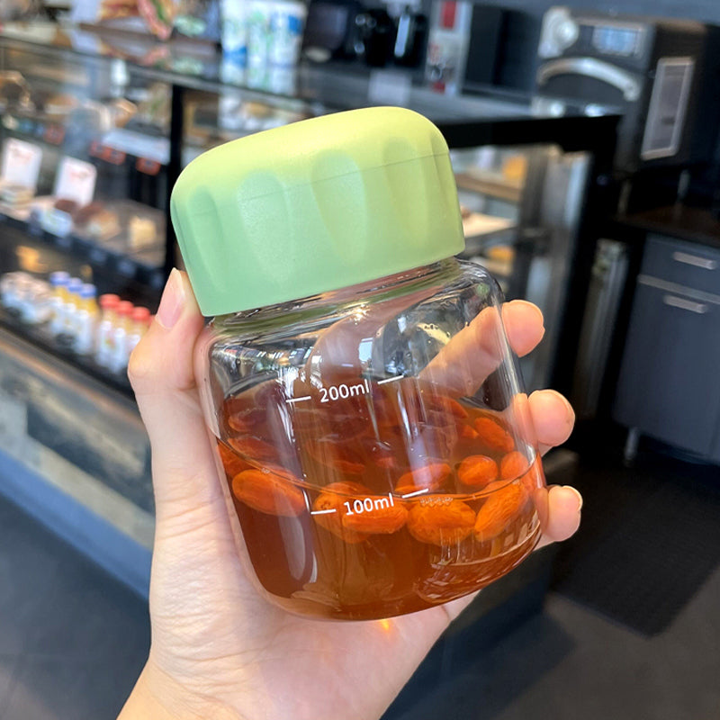 Women Portable Glass Milk Cup Stornfield