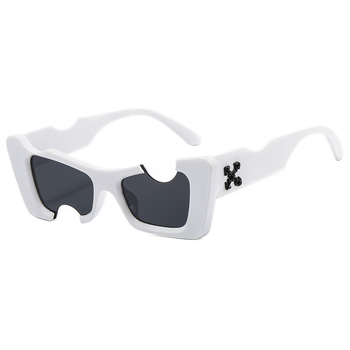 Women futuristic designer sunglasses Stornfield