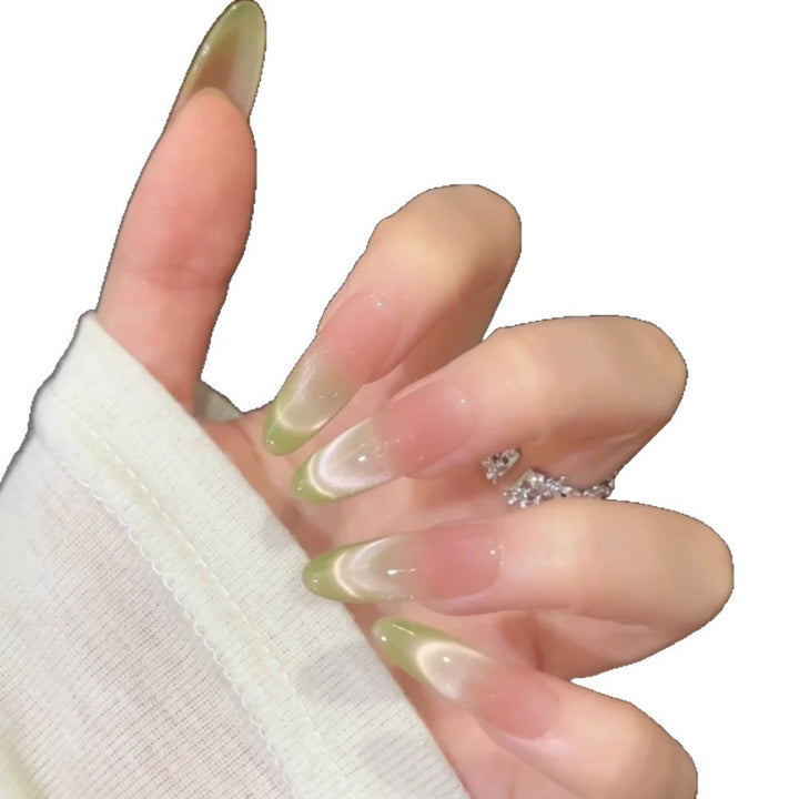 Ombre Almond-Shaped Press-On Nail Set Stornfield
