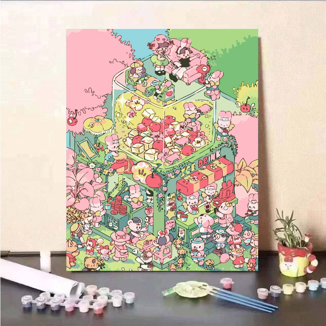Scenic Landscape Paint by Numbers Kit Stornfield