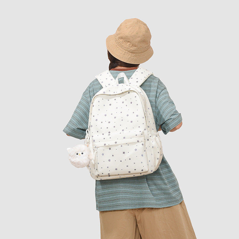 Stylish Polka Dot Casual Backpack Stornfield