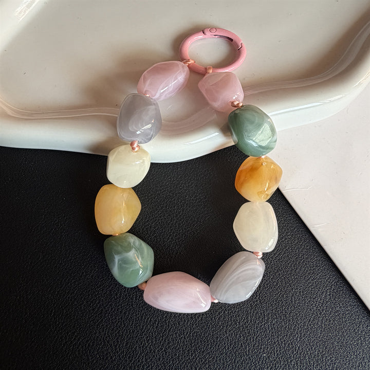 Handmade Beaded Charm Keychain Stornfield