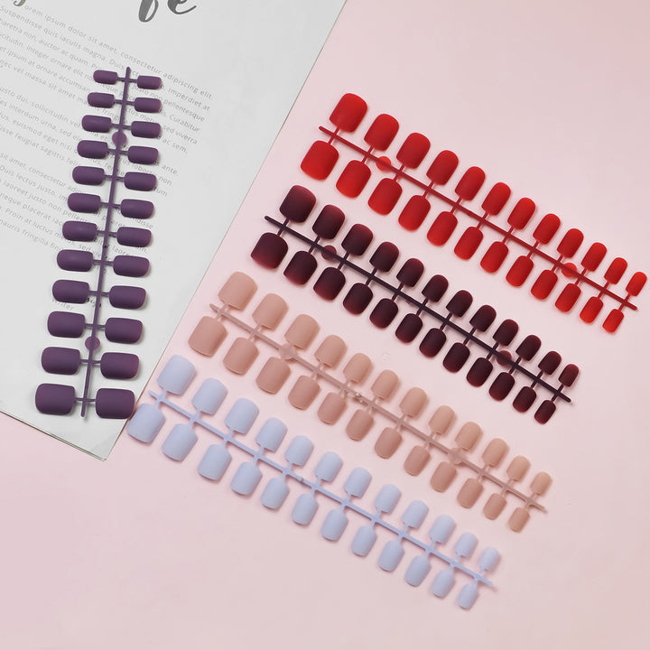 Matte Finish Press-On Nail Tips Stornfield