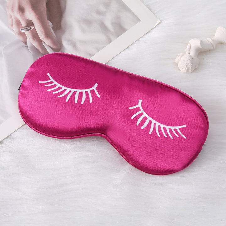 Women's nano silk eye mask with soft padded interior lining and elastic headband Stornfield