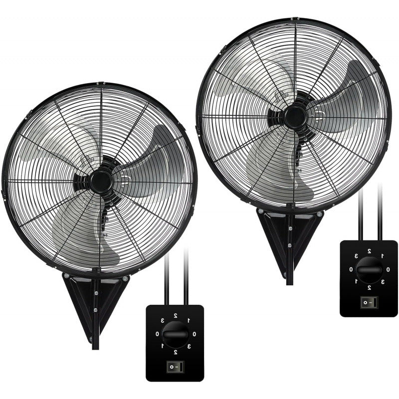 Unisex wall fan with powerful air circulation Stornfield