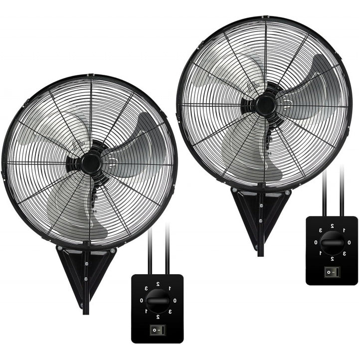 Unisex wall fan with powerful air circulation Stornfield