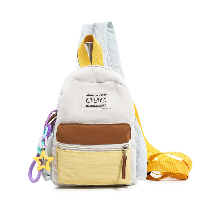 Color-Block Casual Backpack Stornfield