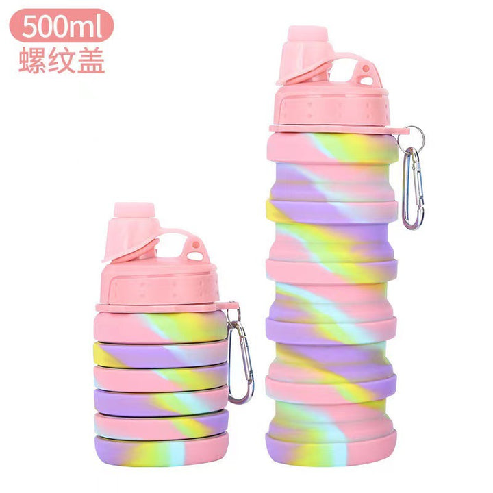 Unisex Collapsible Sports Water Bottle with Carabiner Stornfield
