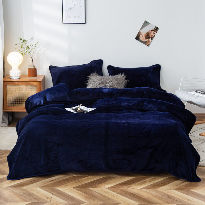 Ladies cozy microfiber blanket Stornfield