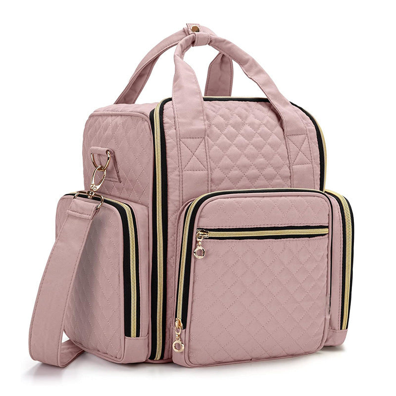 Cosmetic transport bag with organizer compartments Stornfield