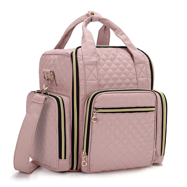 Cosmetic transport bag with organizer compartments Stornfield