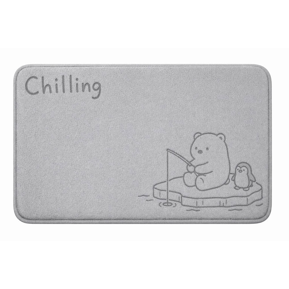 Playful Duck-Themed Bath Mat