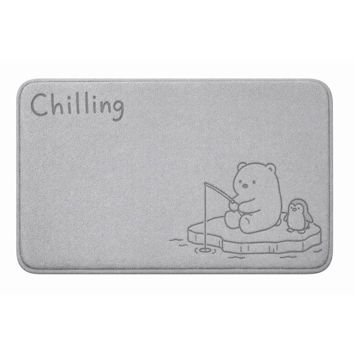 Playful Duck-Themed Bath Mat