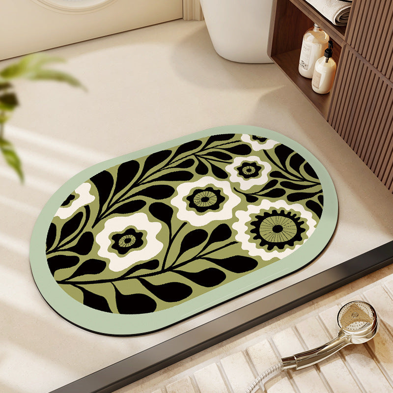 Floral Print Area Rug Stornfield