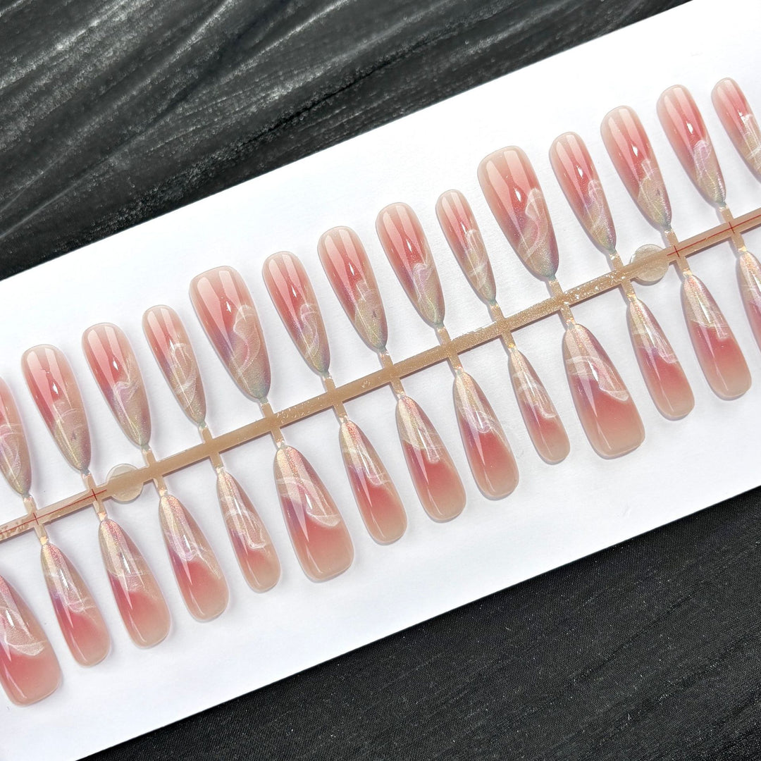Elegant Ombre Art Press-On Nails