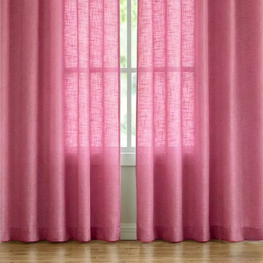 Sheer Linen Window Curtains Stornfield