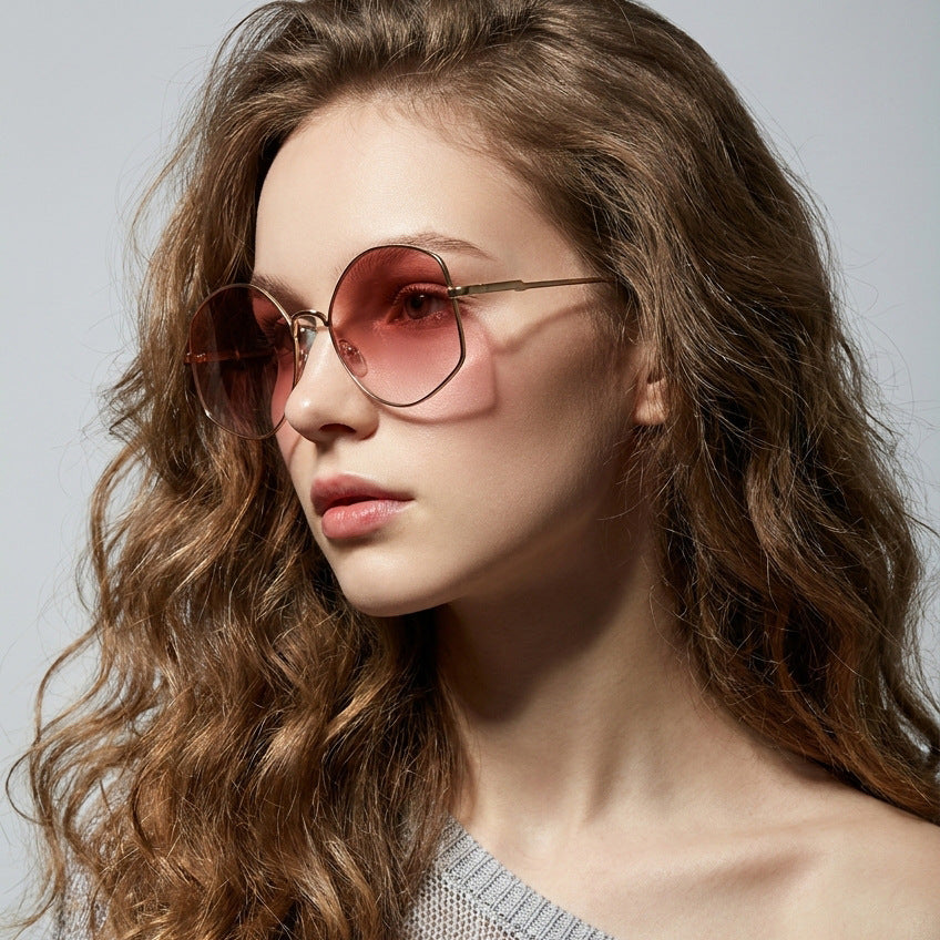 Women’s stylish sunglasses with unique octagonal frame construction Stornfield